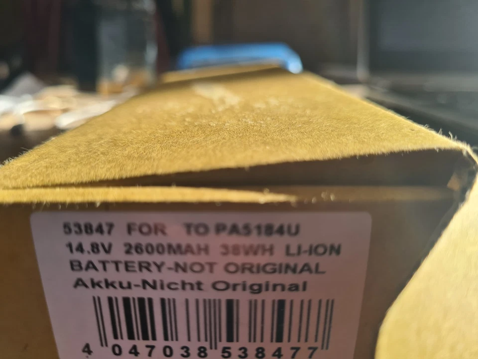 Batería de portátil PA5195U para Toshiba Satellite C50 C55 C55D C55T L55 L55D L55 Foto 2 de 4