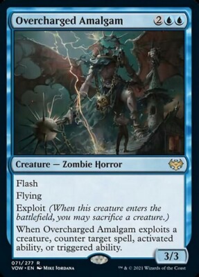 Overcharged Amalgam ~ Crimson Vow [ NM ] [ Magic MTG ]