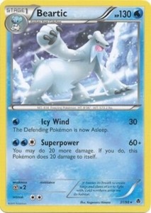 Pokémon TCG - Beartic - 31/98 - Rare Black & White Emerging Powers [Light Play]