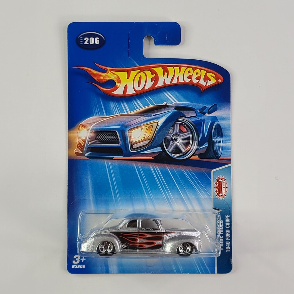 Hot Wheels '40 Ford 2-Door ミニカー Hot Wheels - 1940 Ford Coupe (Silver) | eBay