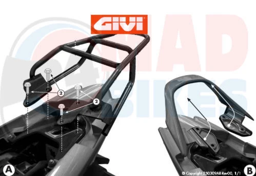 Honda cbf 125 top 2024 box and rack
