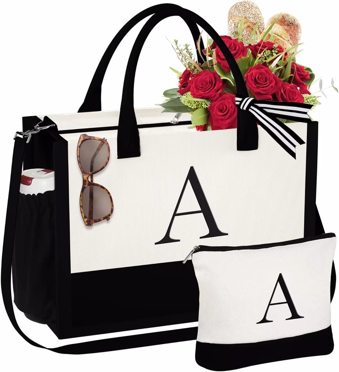 Initial cheap canvas bag