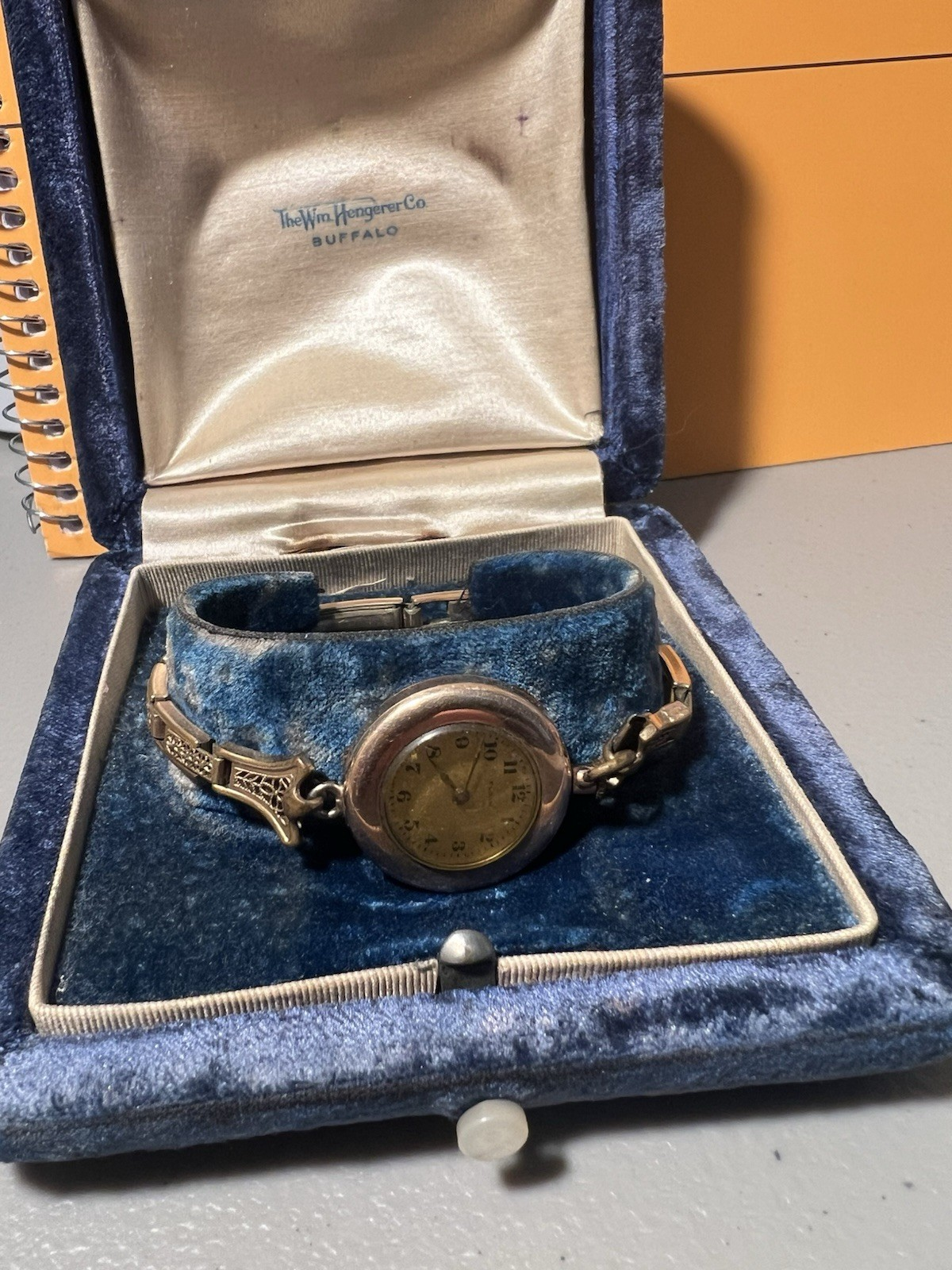 Antique Elgin Ladies Wrist Pocket Watch with Original Jewelry Box