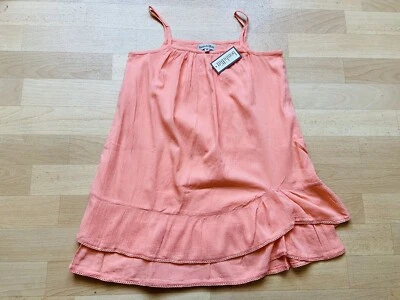 Neu m. Etikett Sommerkleid orange in 140 - Bild 1 von 3
