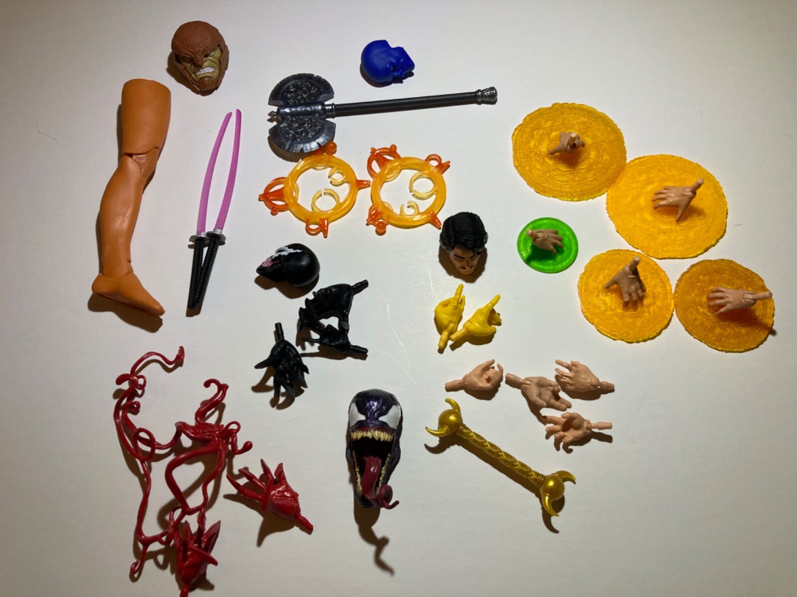 Marvel Doctor Strange/ VENOM/ Scorpion Action Figures LOT