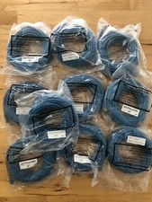 Lot of 10 Cat. 6 UTP Ethernet Network Booted Patch Cable 24AWG 550 MHz Stranded