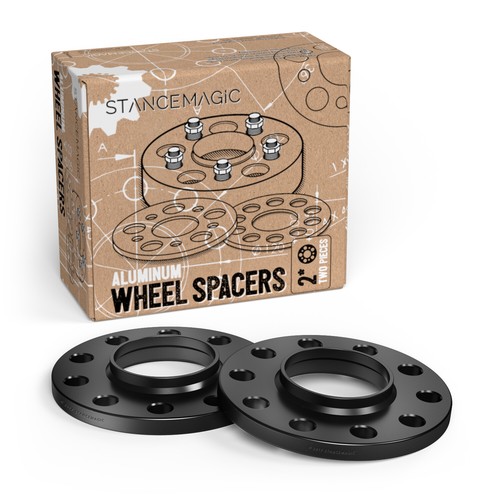 12mm (1/2") Hubcentric Wheel Spacers BMW E90 E92 E93 328i 335i M3