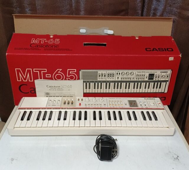 Casio Casiotone Mt-65 Electronic Musical Instrument Keyboard 