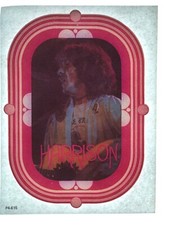 Original Vintage George Harrison The Beatles Iron On Transfer Rare 