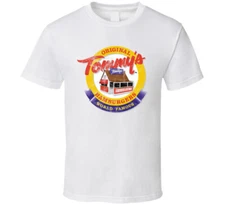 Tommy's Burgers Burbank California Restaurant Worn Look T Shirt