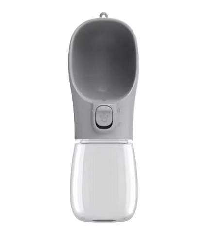Dog Water Bottle Leak Proof Portable Water Dispenser Pet Drinking Feeder - Gray
