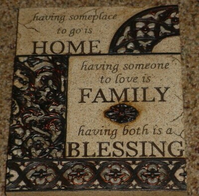 Hobby Lobby Home Family Blessing Guc 9 X 7 Brown Ebay