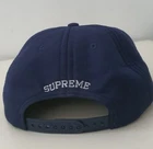 FW17 Supreme High Protein Blue 5 panel hat cap dog