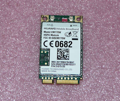 HUAWEI EM770W Mobile Broadband HSPA 3G WWAN Mini PCI-E Module