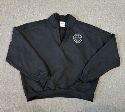 Gymshark Legacy Oversized Sweatshirt Womens XXL Black Athletic Wear Casual 