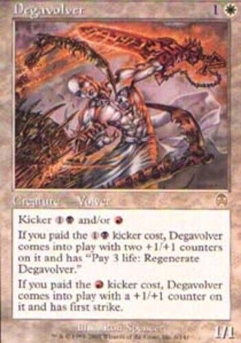 MTG magic cards 1x Degavolver Apocalypse Light Play, English - Picture 1 of 1
