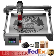 Laser Engraver Touch Screen 400x400mm 10000mm/min DIY KIT Engraving Machine USED