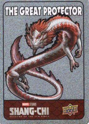 Upper Deck Marvel Shang-Chi Spectromatic Sticker SS-24 The Great Protector