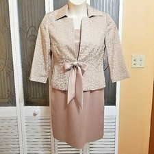 JESSICA HOWARD LADIES BEAUTIFUL PETITE DRESS  JACKET - SIZE 8