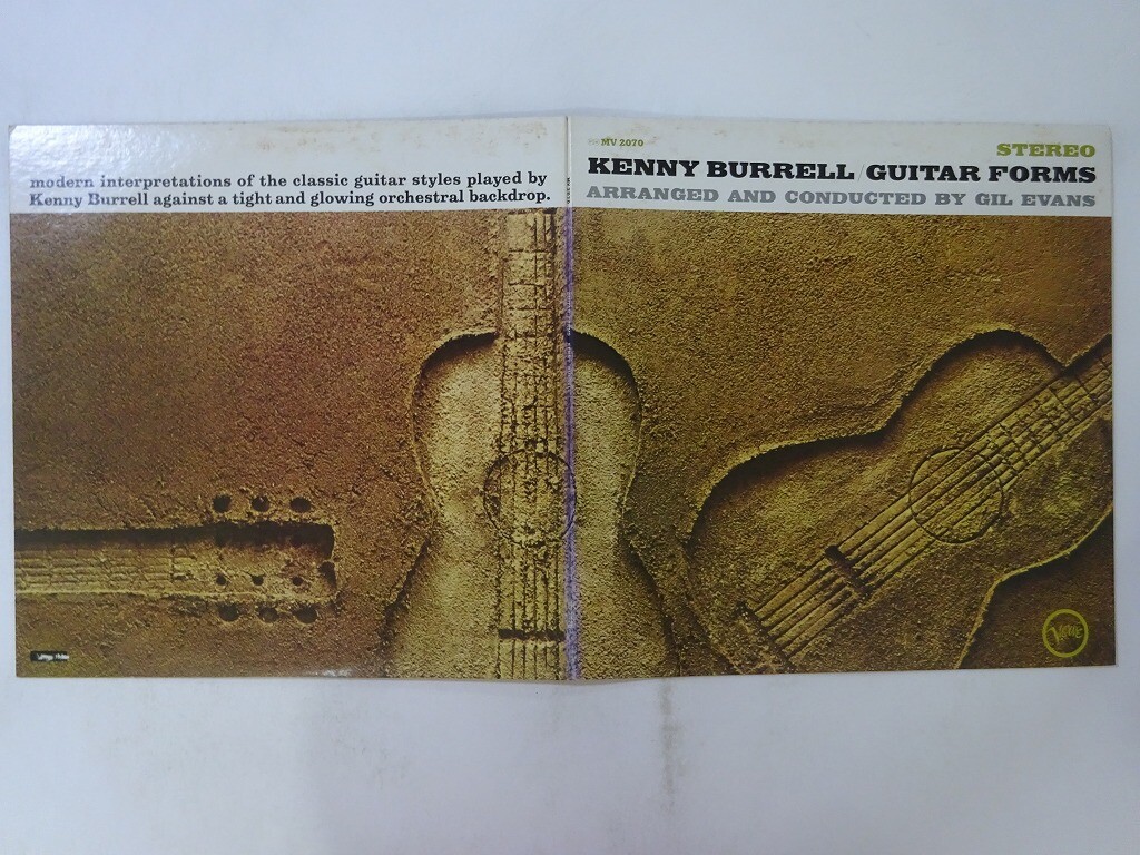 Kenny Burrell Guitar Forms Verve Records MV 2070 Japan VINYL LP | eBay