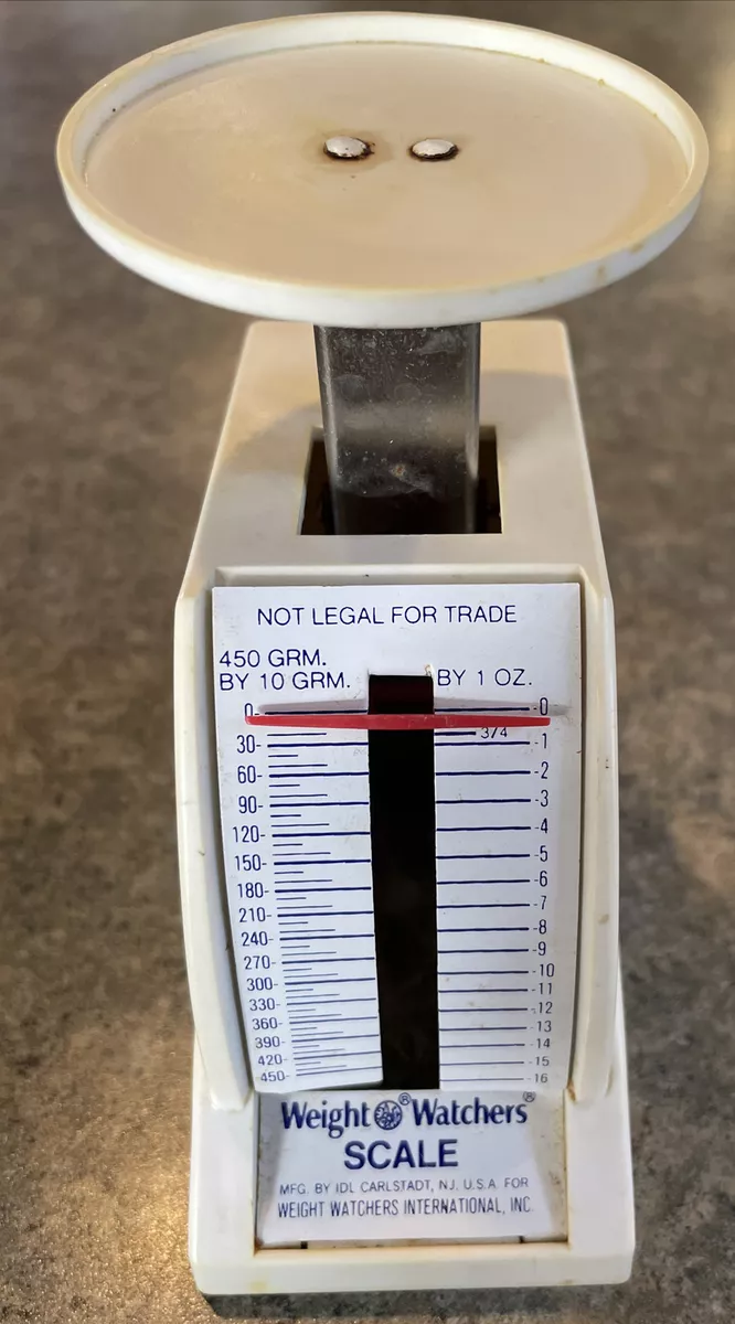 Old top food scale