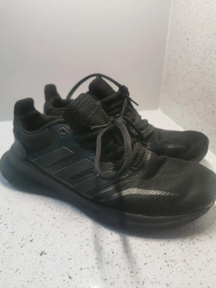 Black adidas trainers size 5 sales