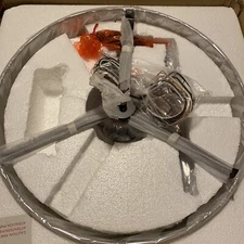 Park Harbor 3 Light 18"W Pendant - Polished Chrome PHFPL1063ORB