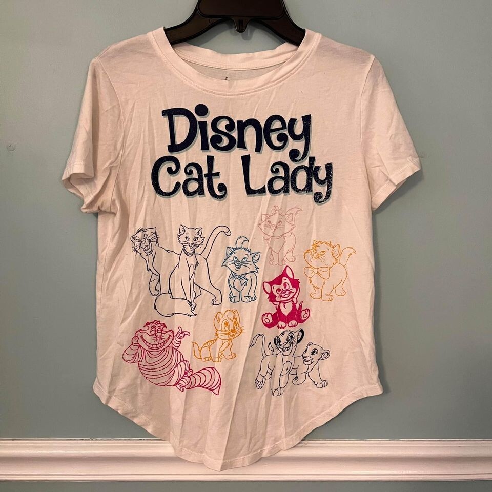 disney cat lady shirt