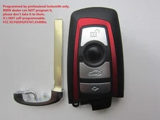 OEM BMW SMART KEY FOB KEYLESS REMOTE ALARM YGOHUF5767 4 BUTTTON 434Mhz UNLOCKED