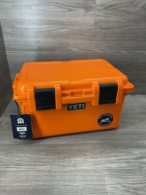 New Yeti LoadOut GoBox 30 Gear Case - King Crab Orange | eBay