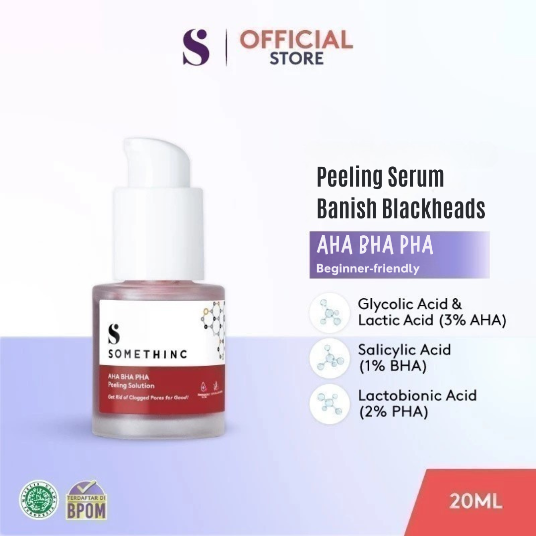SOMETHINC AHA BHA PHA Exfoliating Serum 20ml for Pores & Glow