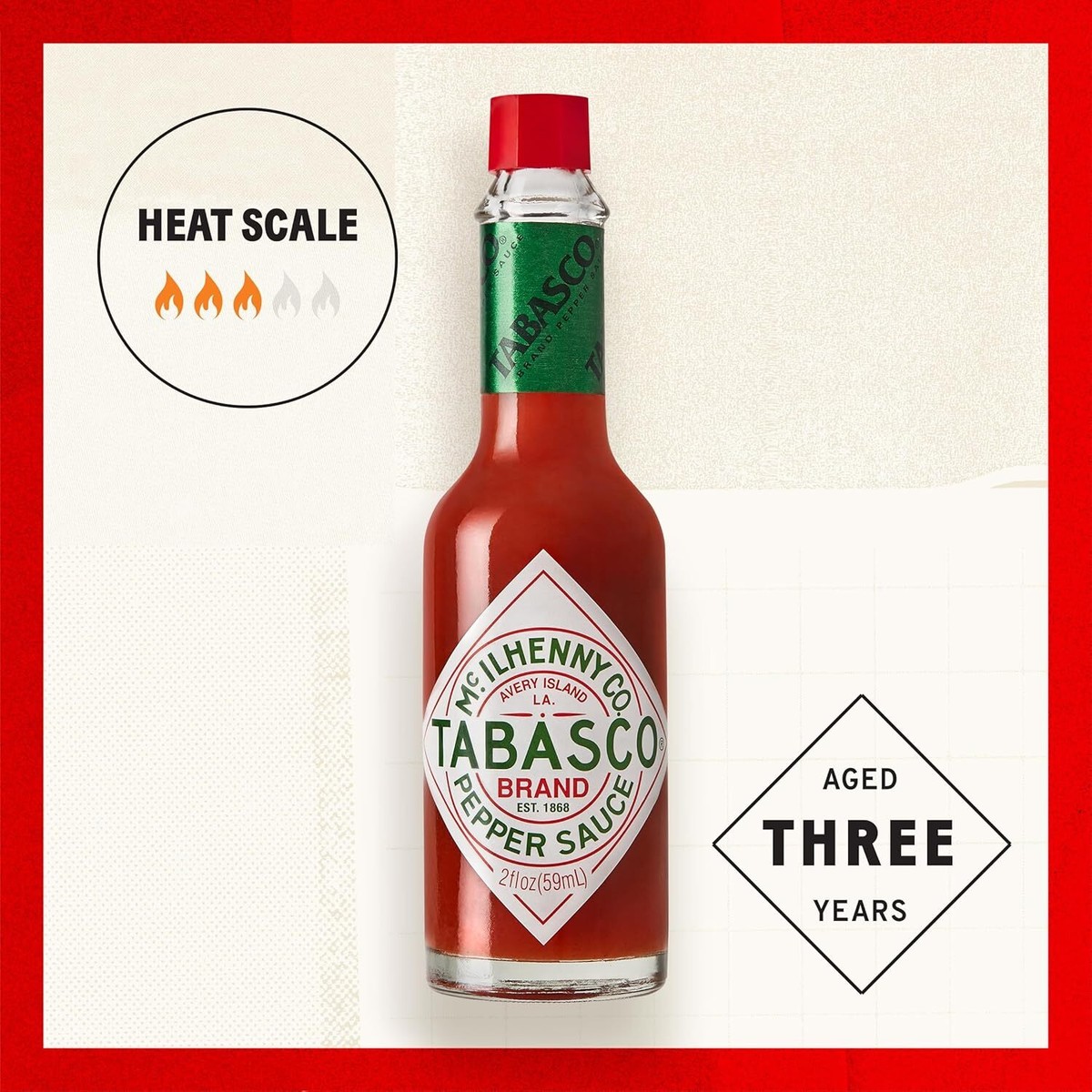 Tabasco Original Pepper Sauce 2 oz | eBay