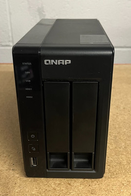TS-219P II QNAP 2 Bay Desktop NAS 503MB Memory Fully Tested NO PSU