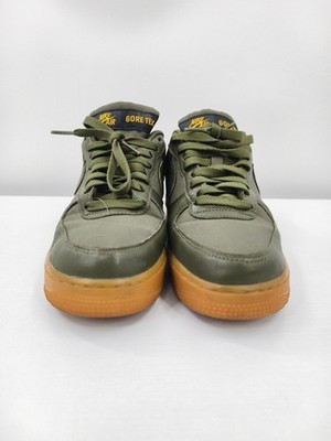 Nike Air Force 1 Low GORE-TEX Shoes Mens Size 7.5 Green Gum CK2630-200