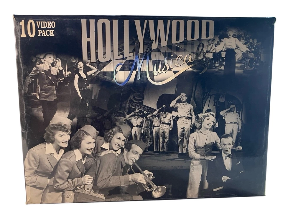 Hollywood Musicals 9 VHS Video Pack 1930’s 1940s & 1950s + It’s a Wonderful Life - Image 2 of 4