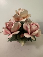 Capodimonte Vintage Italian Porcelain Flowers