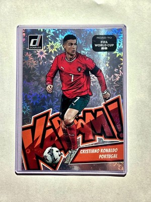 CRISTIANO RONALDO KABOOM Oversized!!! 2026 Donruss Road To World Cup Jumbo Card