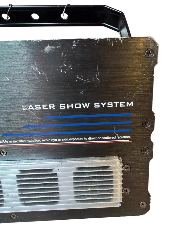 Projetor Laser Show System DMX512 ILDA – Equipamento de iluminação cênica não testado - Imagem 4 de 4