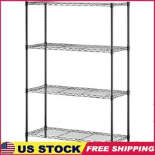 Adjustable Heavy-Duty Metal Shelving Unit Garage Closet Storage Organization New