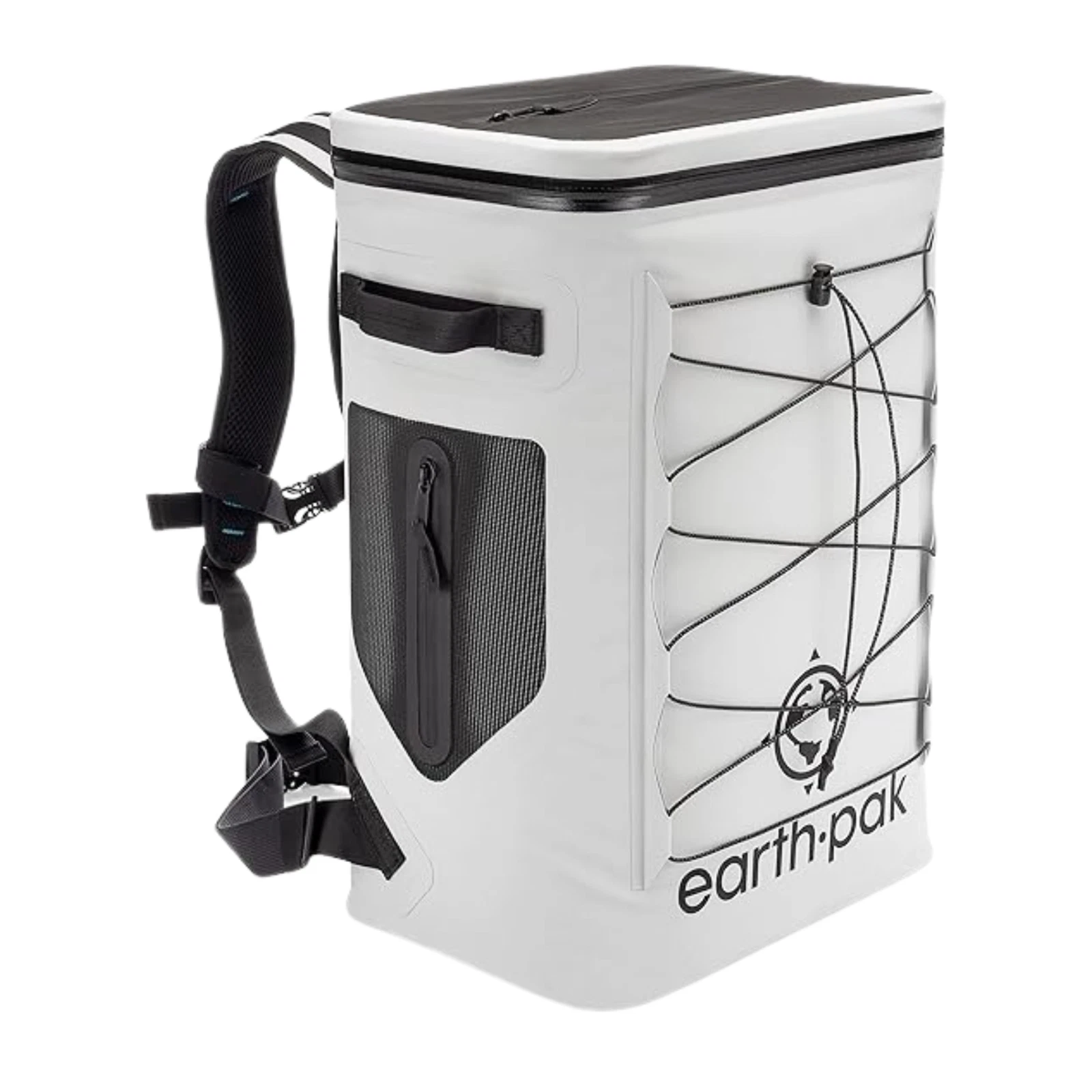 Earth Pack Insulated Backpack Cooler Holds 24 for 72 Hours Light Gray Waterproof