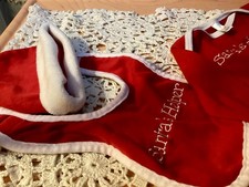 Babies 4pce Santa  s Helper 0 To 3 Moths