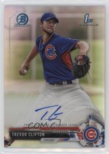 2017 Bowman Chrome Prospect Refractor 251/499 Trevor Clifton #CPA-TC Auto 0l44