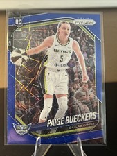 2025 Panini Prizm WNBA - Paige Bueckers #5 Blue Velocity Prizm (RC)