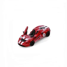 5462DF KINSMART MCLAREN ELva DIECAST. RED COLOR. 1:36 Scale (No  Original Box)