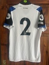 Derby County FC Premier League 2 - Match Worn Home Football Shirt Player Issue 