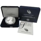 2018 W American Silver Eagle Bullion Proof $1 Coin Collectible OGP COA