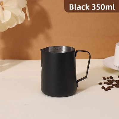 304 stainless steel coffee latte cup,milk foaming tank,pointed mouth milk tank