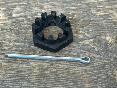 JP Kronenmutter mit Splint Hinterachse Radlager für VW Bus T1 T2 T3 Bj 63-92 - Bild 1 von 4