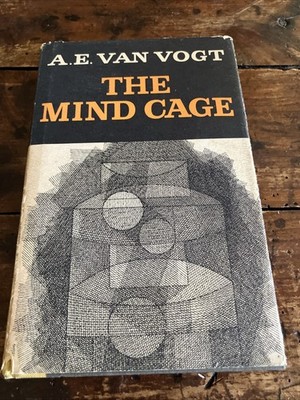 The Mind Cage AE Van Vogt 1957 HC 1st Ed 1st Print Sci-Fi w/ DJ VG