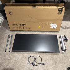 Boxed MSI MAG 401QR - 40 Inch UWQHD Gaming Monitor - 3440 x 1440 IPS Panel 155hz